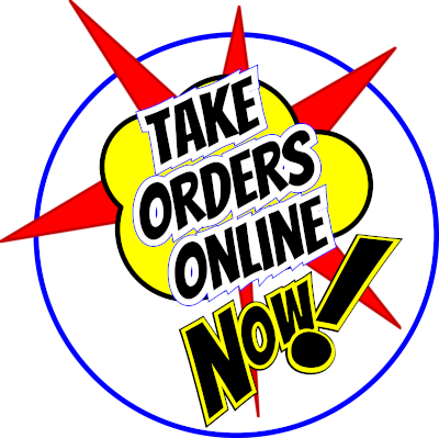 Take orders online, for your pub, retaurant or cafe, can be used with any website or social media. All you need is access to the internet
